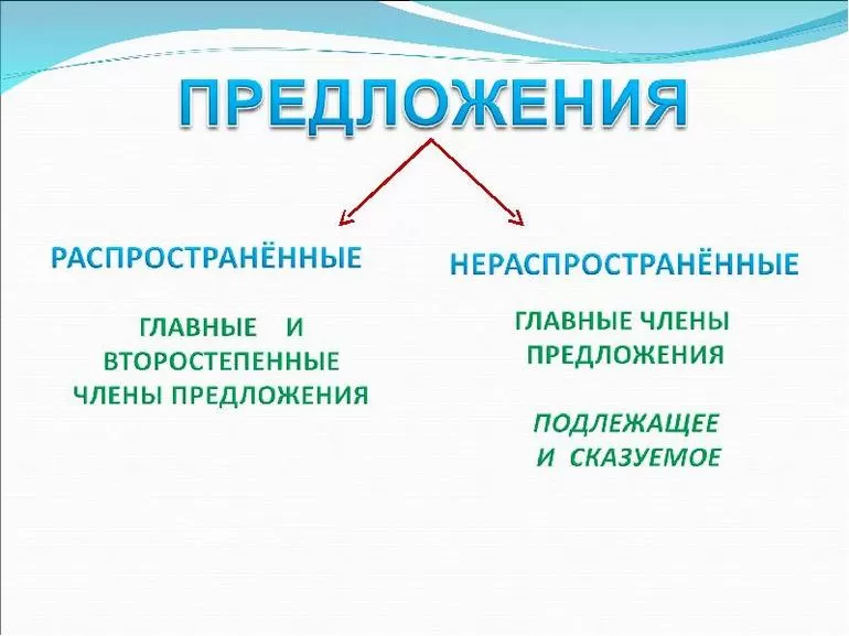 Полные и неполные, простые и сложные предложения