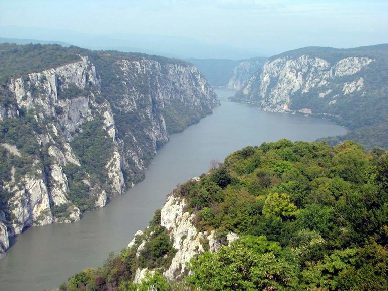 Высокогорные области реки Дунай