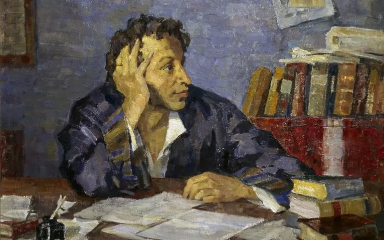 Писатель всегда находился в окружении своих книг