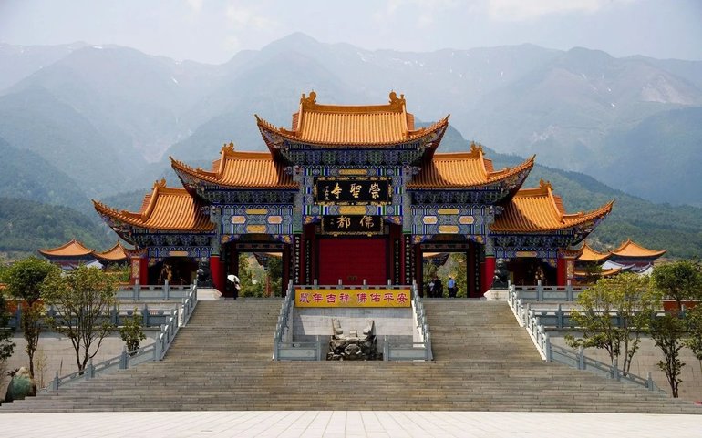 Древний храм Китая