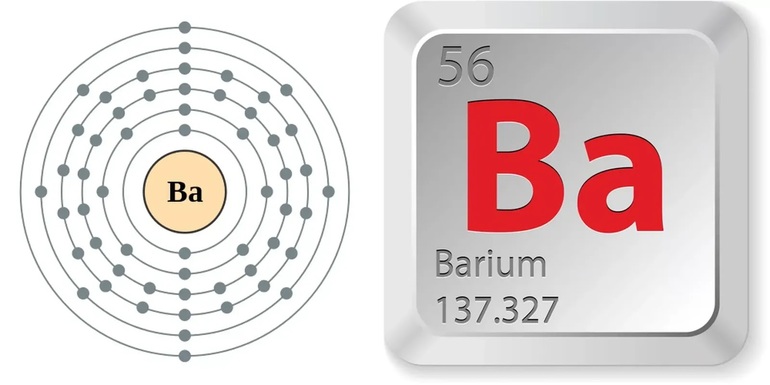 Барий: химический элемент таблицы Менделеева