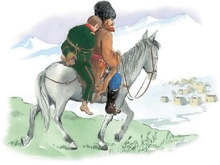 Краткое содержание рассказа Толстого «Кавказский пленник»