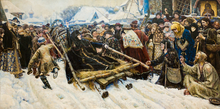 Краткое описание картины «Боярыня Морозова» Василия Сурикова