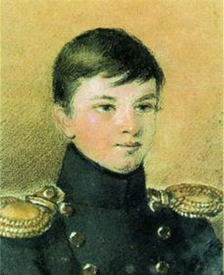 Детство, обучение в кадетском корпусе Кондратия Федоровича Рылеева 