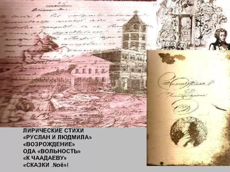 История создания оды А. С. Пушкина Вольность