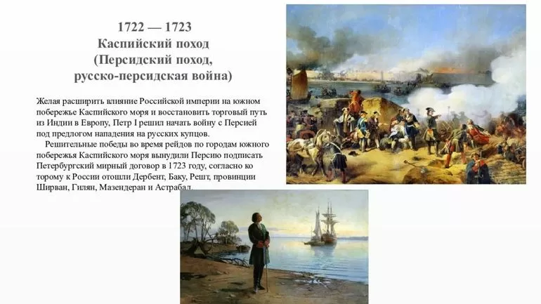 Каспийский поход 1722
