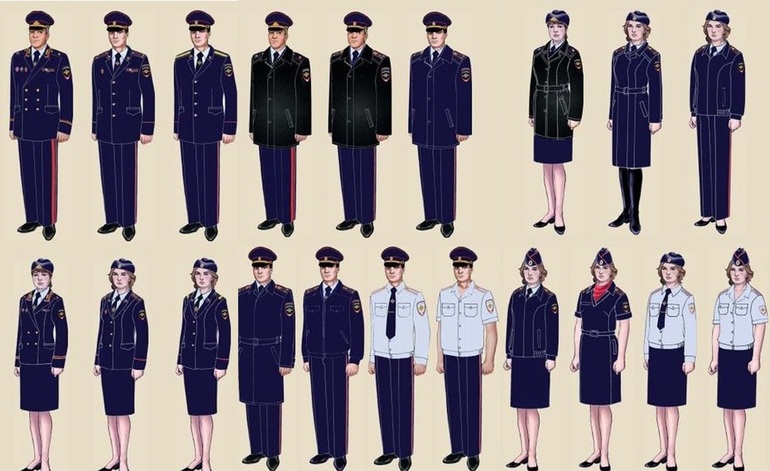 Форма одежды и погоны военнослужащих