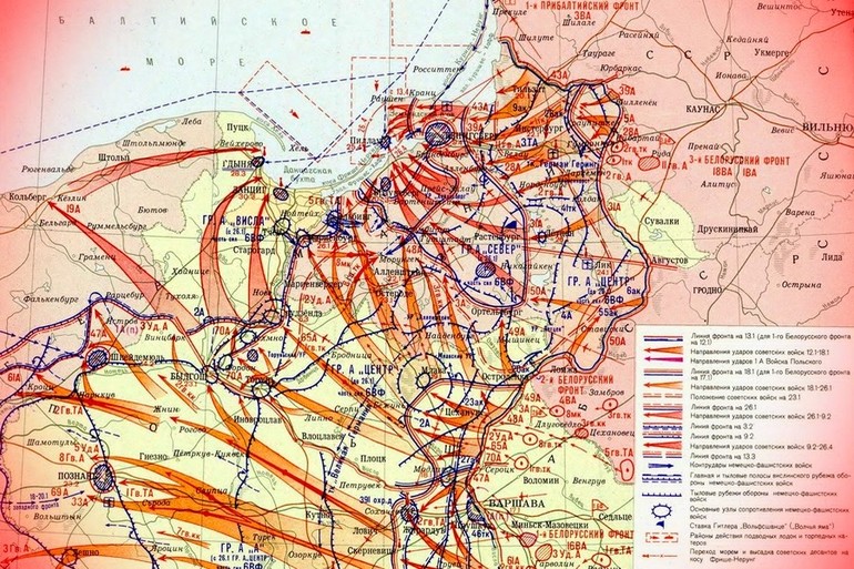 На Восточном фронте началась Прусская операция