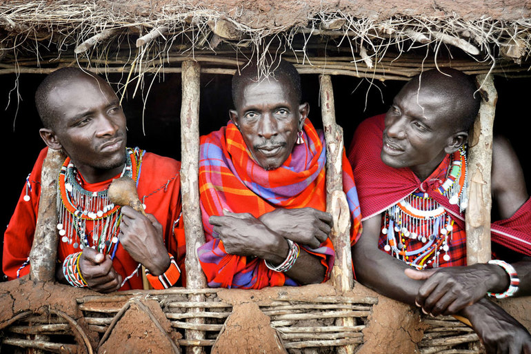 Масаи племя в африке 