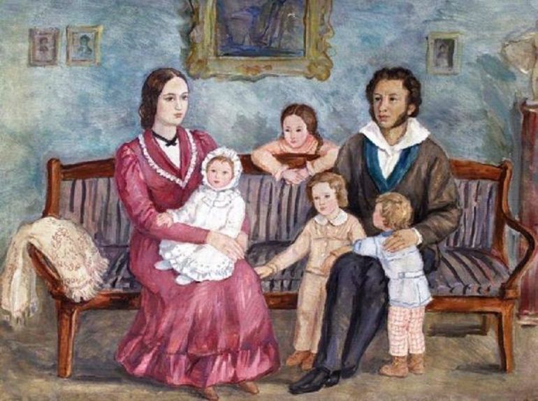 Пушкин и семья