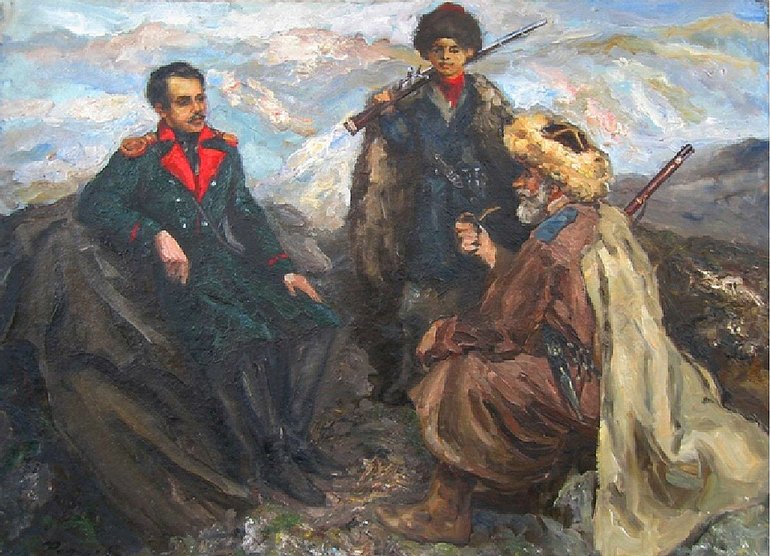 Лермонтов в ссылке на Кавказе