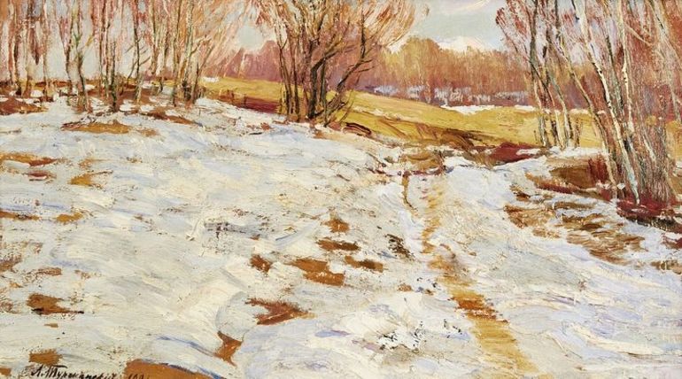 «Последний снег» Леонарда Викторовича Туржанского