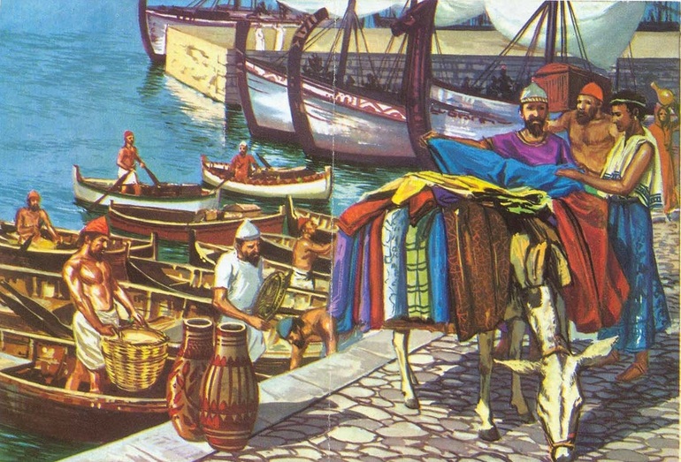 Торговля в древнем Восточном Средиземноморье