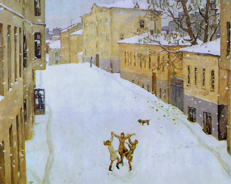 Картина «Первый снег»