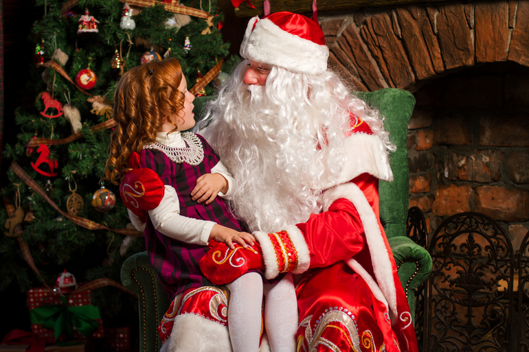  Для веры в чудеса детям хватит увидеть Деда Мороза