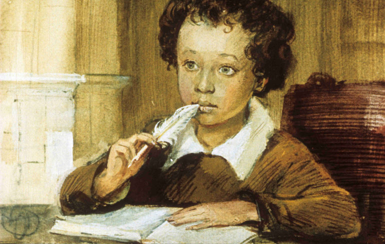 Пушкин в детстве