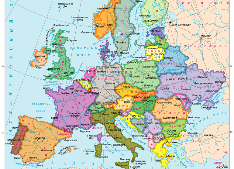 Федеративные страны зарубежной европы 