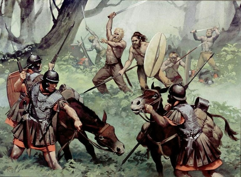 Гибель римских легионов в Тевтобургском лесу