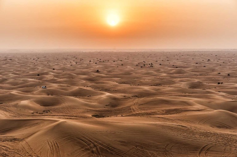 Пустыня на Аравийском полуострове