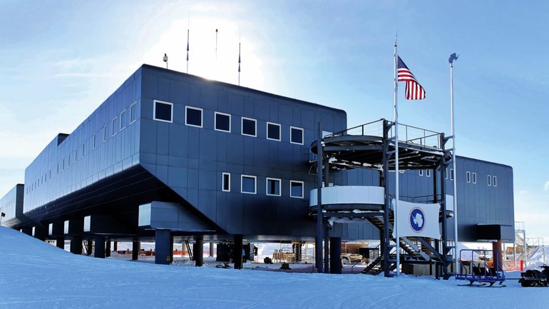  станции в антарктиде