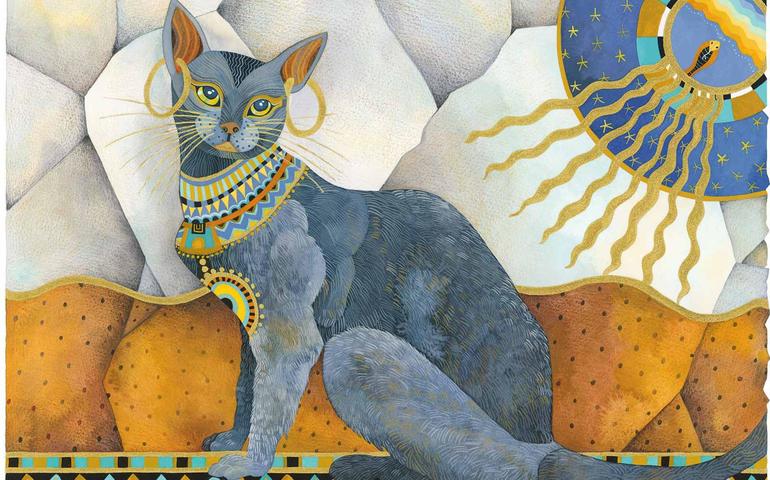 Египтяне поклонялись кошке