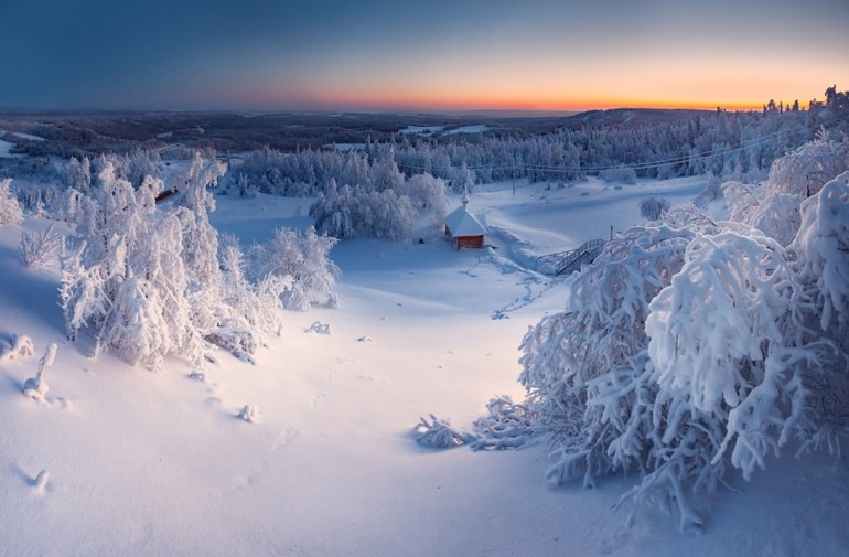 Зима Пермского края