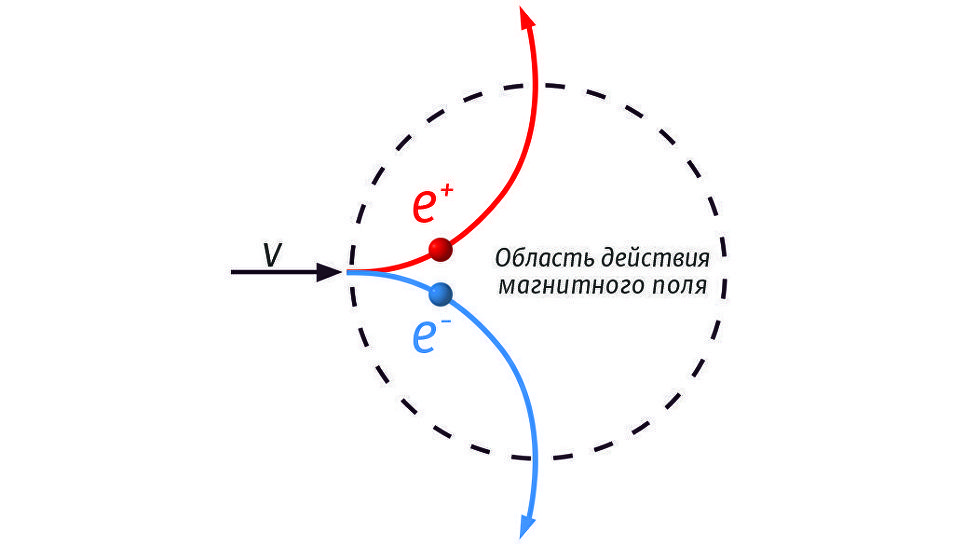 Движение заряженных частиц по окружности. Траектории электрона и позитрона в магнитном поле. Траектория движения электрона в магнитном поле. Траектория движение электрона в магнитом поле. Траектория движения частицы в магнитном поле.
