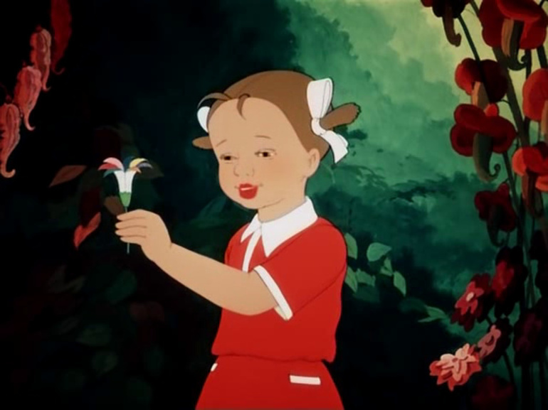 Девочка женя из сказки цветик семицветик 