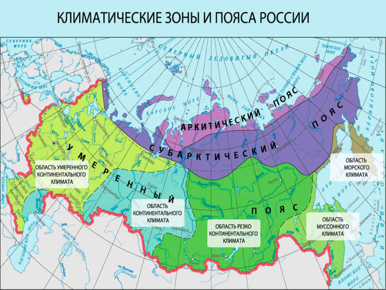Природные зоны европейского юга россии