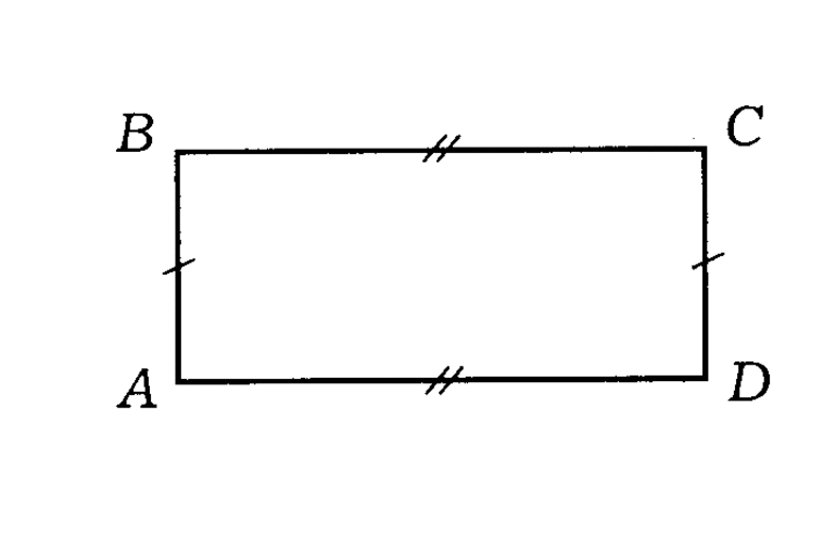 длины сторон прямоугольника