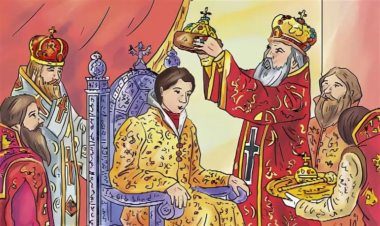 Иван Грозный был венчан на царство, как Византийские императоры