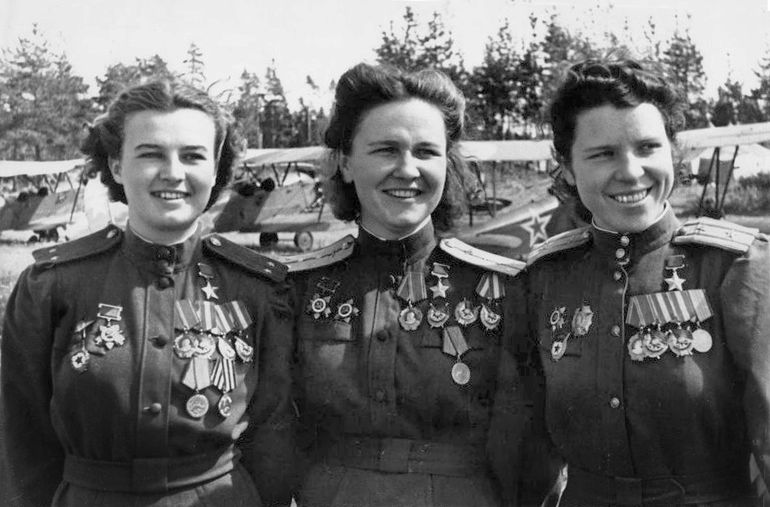 Женщины герои Великой Отечественной войны