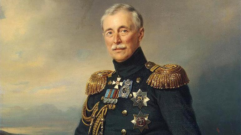 Адмирал А. С. Меншиков 