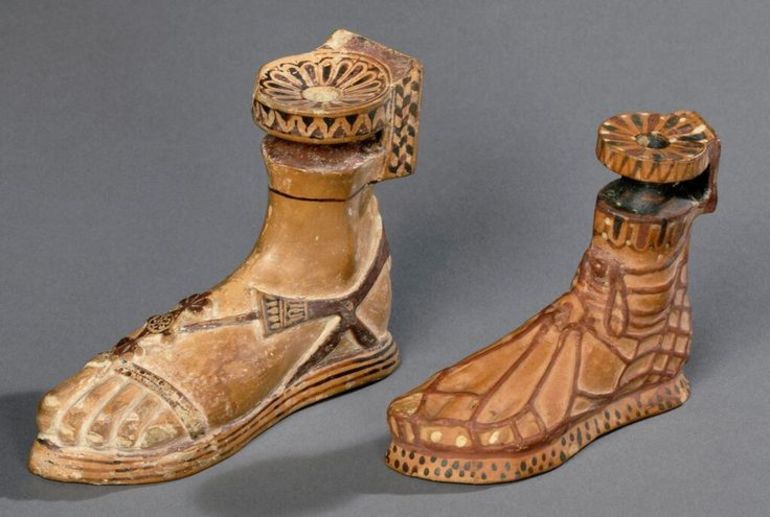 Обувь в Древней Греции