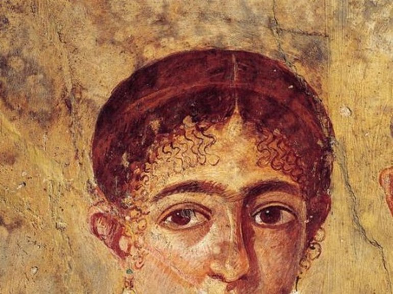 В Афинах женщины часто наносили макияж
