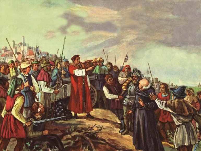 Крестьянская война в германии 1524 1525 