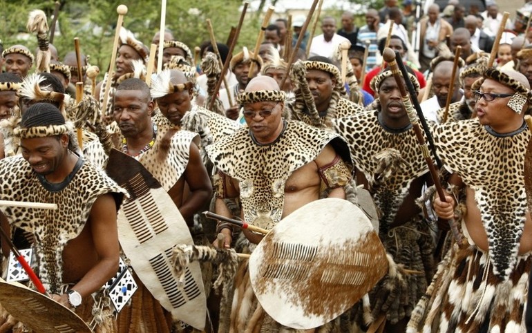 Зулусы из группы банту