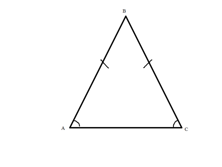 Ровнобедренный треугольник