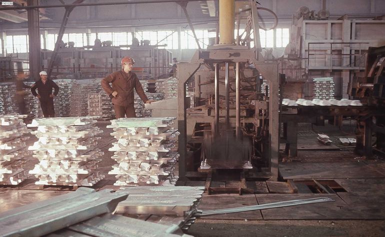 ИАЗ. Алюминиевый завод в городе Шелехове