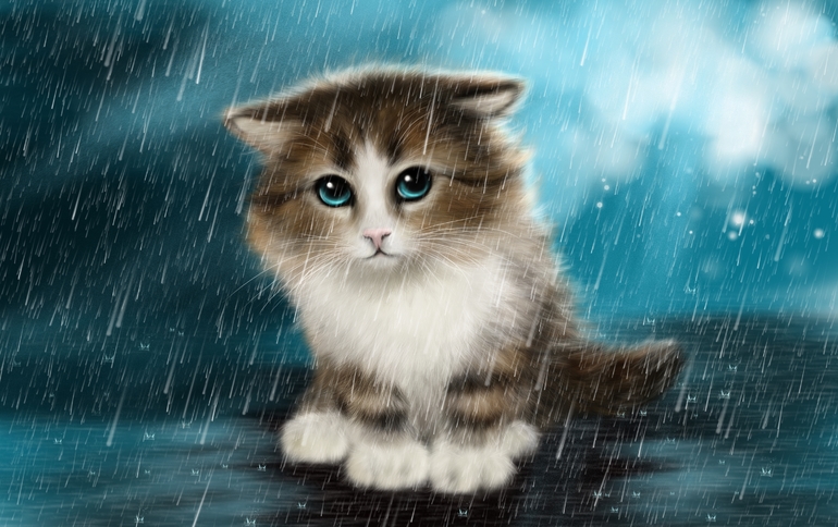 История Хемингуэя о коте под дождем 