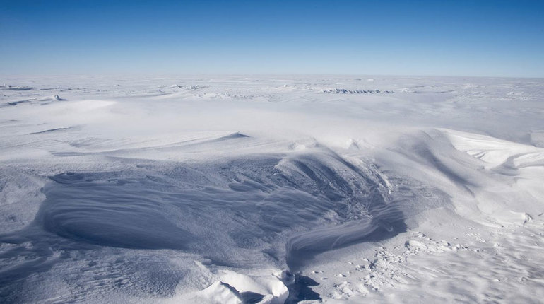 Циклон в Антарктиде