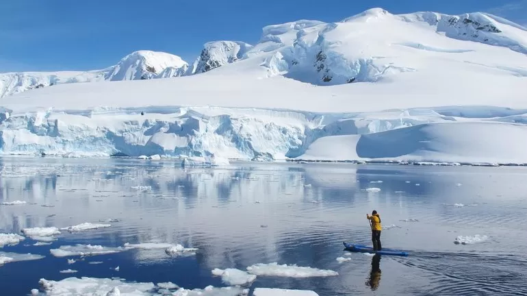 Морской воздух у берегов Антарктиды 