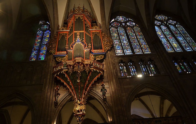 Орган в Страсбургском соборе