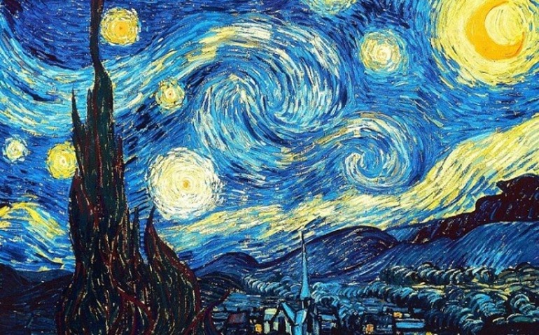 Ван Гог «Звездная ночь»