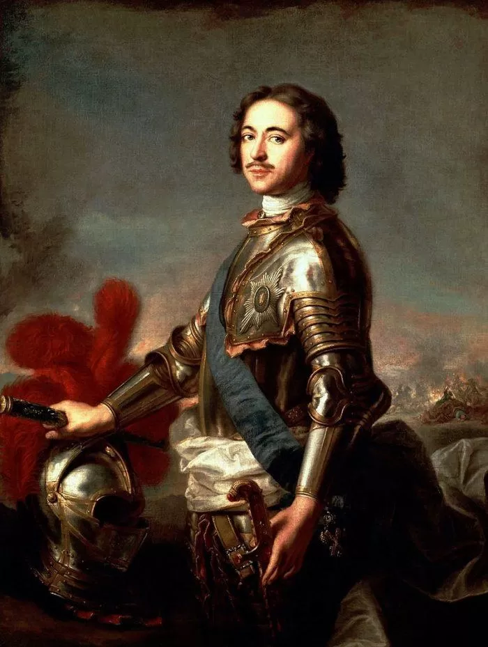 Рис. 1. Портрет Петра I. Жан-Марк Натье. 1717 год