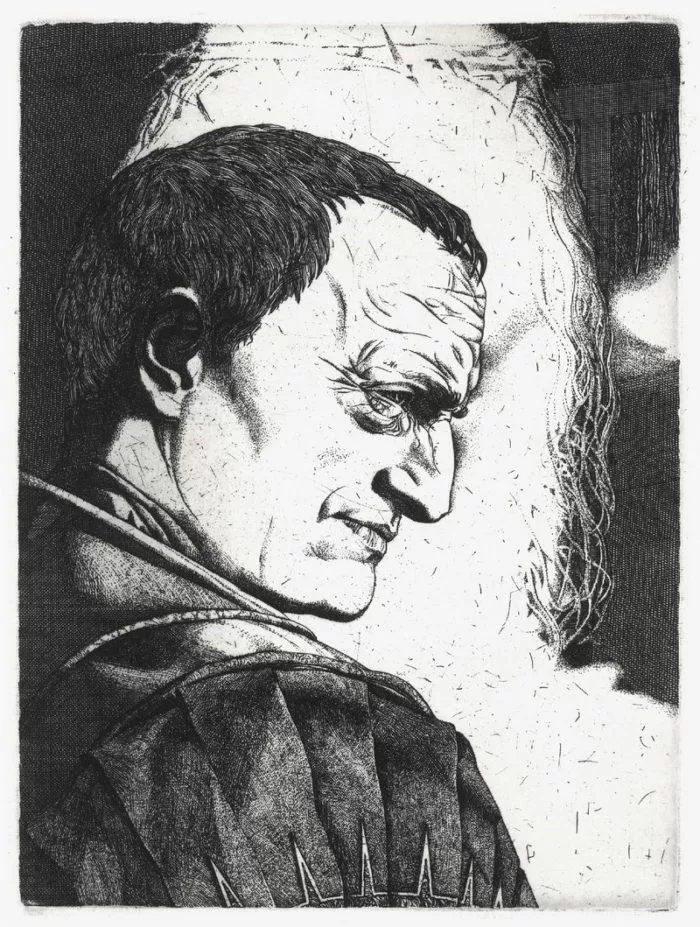 Понтий Пилат и Иешуа, художник Александра Федорова, 1979 год