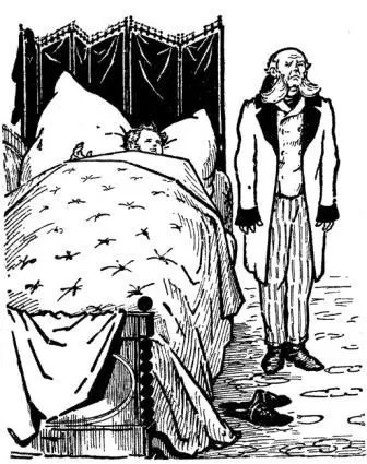 Обломов и Захар. Художник Л. Красовский