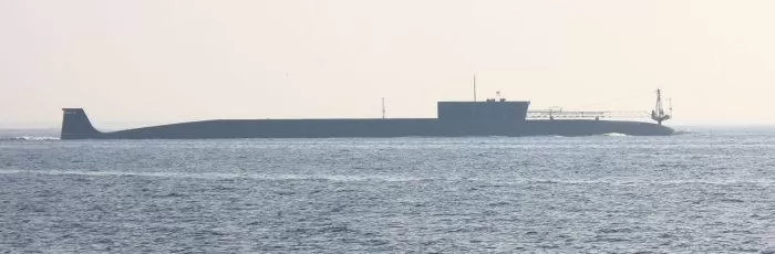 Рис. 2. Атомная подводная лодка «Юрий Долгорукий»