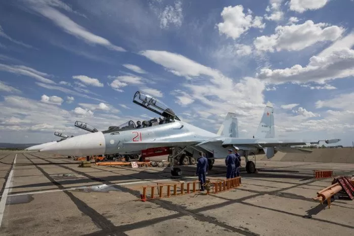 Рис. 4. Истребители Су-30СМ