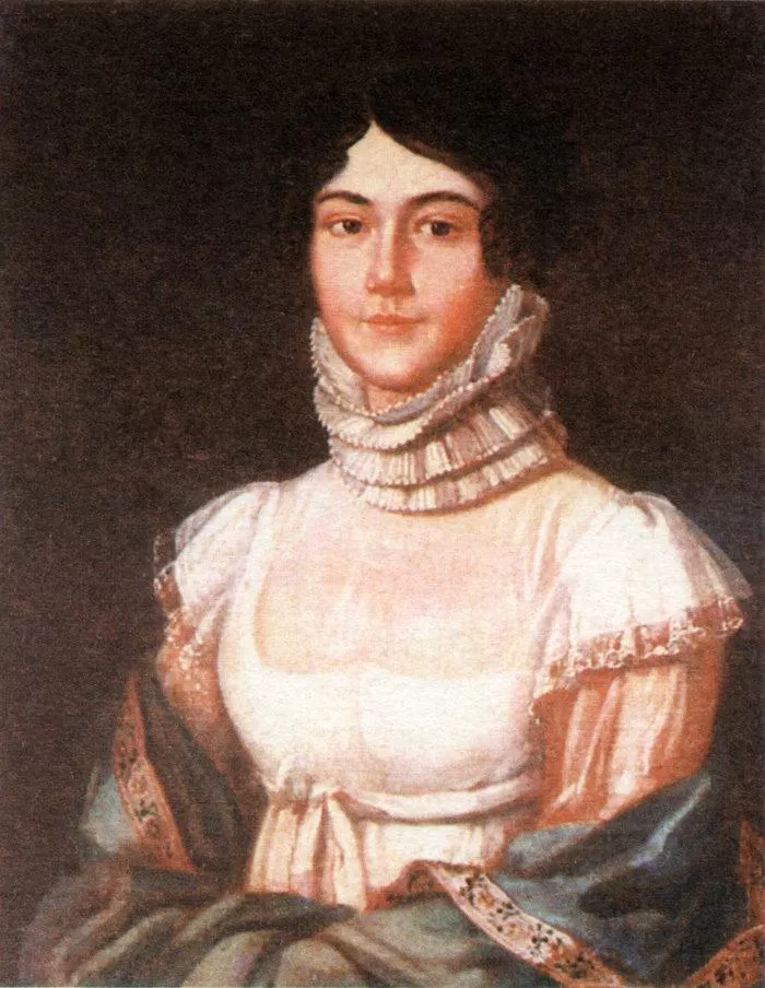 Рис. 5. Мария Михайловна Лермонтова, мать Михаила Лермонтова
